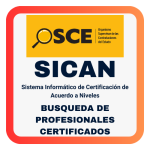 sican busqueda de profesionales certificados