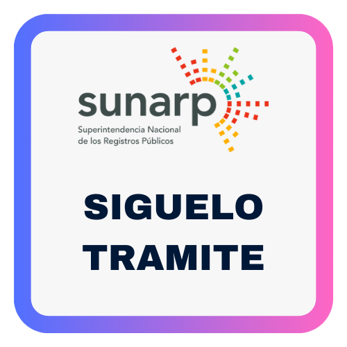 siguelo sunarp