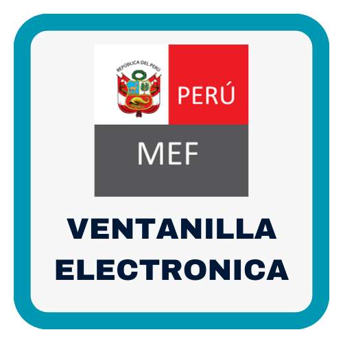 ventanilla electronica MEF