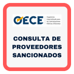 proveedores sancionados